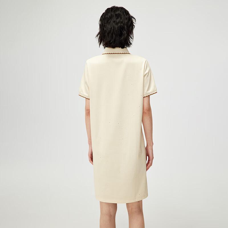 HLA Women's Sequin Embellished Polo Dress