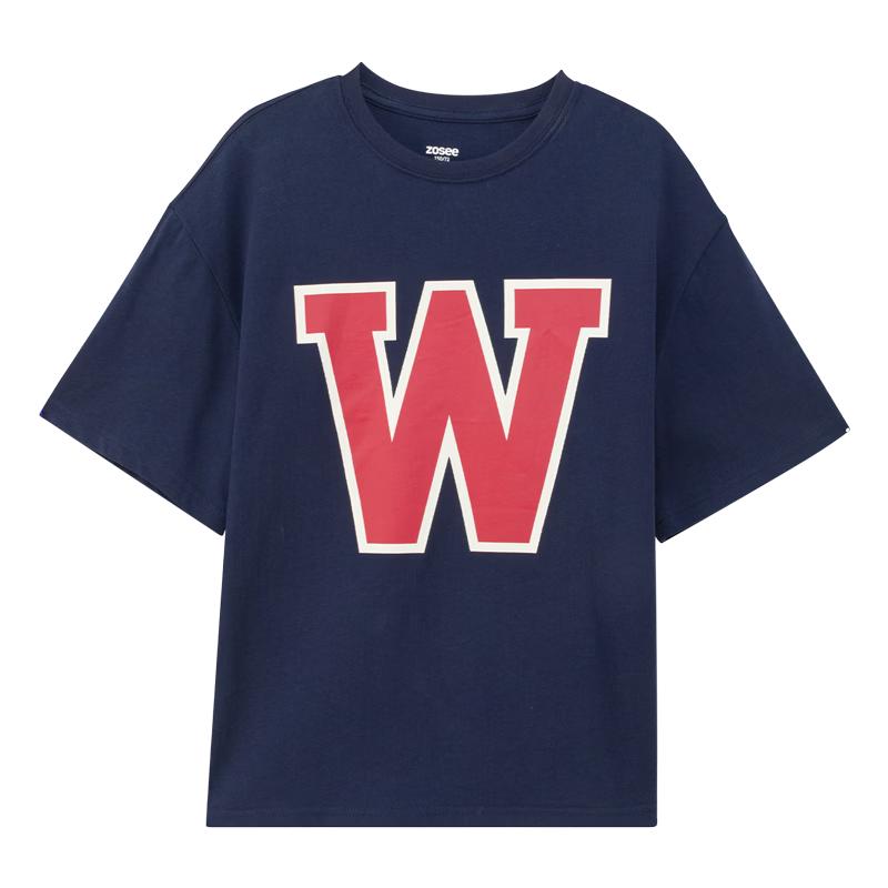 ZuoXi Boys Street Style Cotton Short Sleeve T-Shirt 130