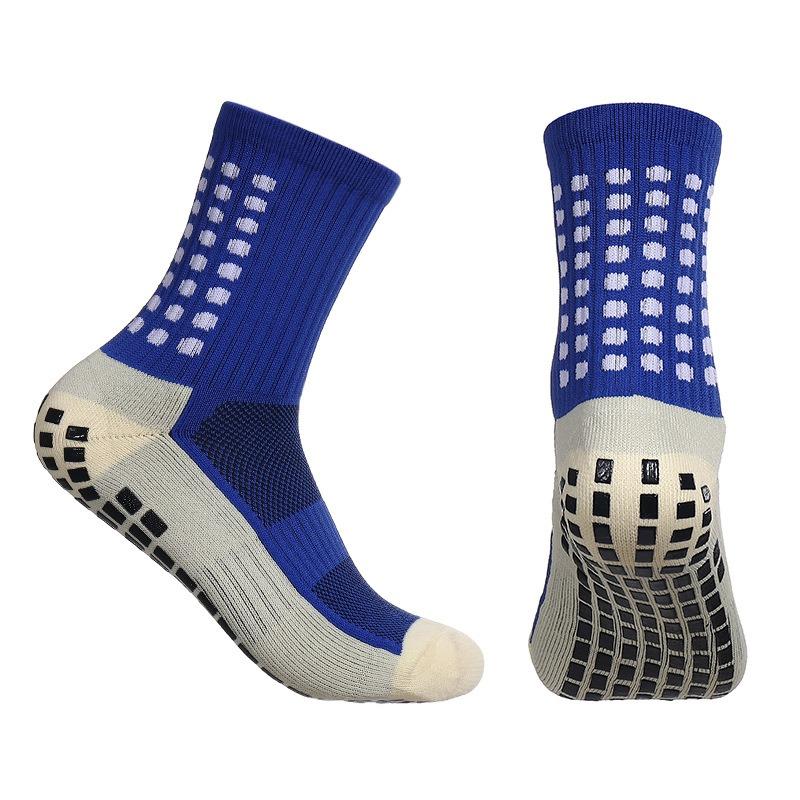 Men's Professional Thick Towel Bottom Sweat Absorbing and Deodorizing Glue Football Non Slip Socks