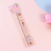 Plastic Carton Ruler Straight Ruler Math Rulers Measuring Acrylic Tool School Student Present 4 Pieces 15cm