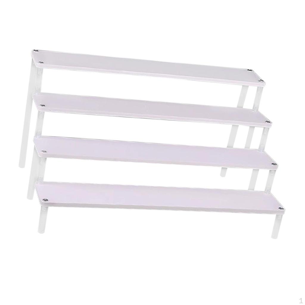 Natural Wood Showcase Shelf for Beauty Essentials and Sweets