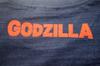 Fourcart Godzilla T-Shirt, Thirty-six Views of Mount Fuji, Large Monsters, Navy, Size S (Chest 72-78cm)