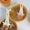Ceramic Ugly Frog Spoon Creative Coffee Spoon Household Dessert Spoon  Party