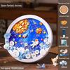 DIY Craft Kit: Textured Painting with Clay, Cream Glue, Round Plate & Photo Frame for Kids' Creative Gifts