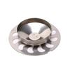 1Pc Stainless Steel Floor Drain Cover Overflow Round Anti-Clogging Shower Drain