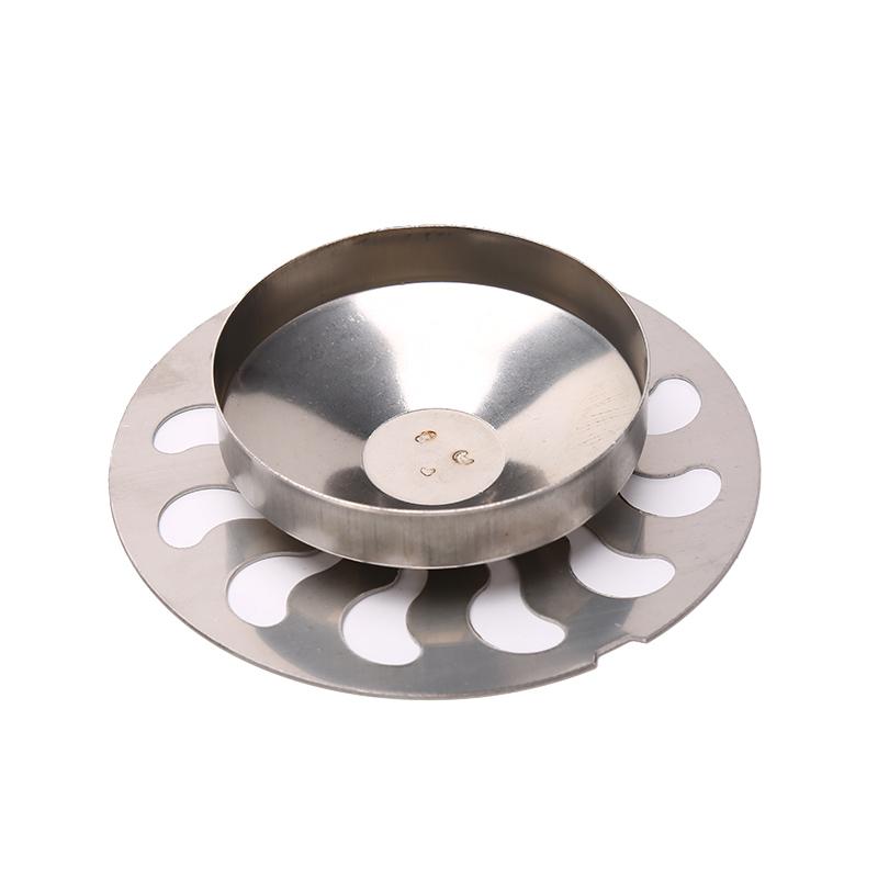 1Pc Stainless Steel Floor Drain Cover Overflow Round Anti-Clogging Shower Drain