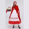 Halloween, Grimm's fairy tale, the little match girl, Little Red Riding Hood, red dress, performance costume