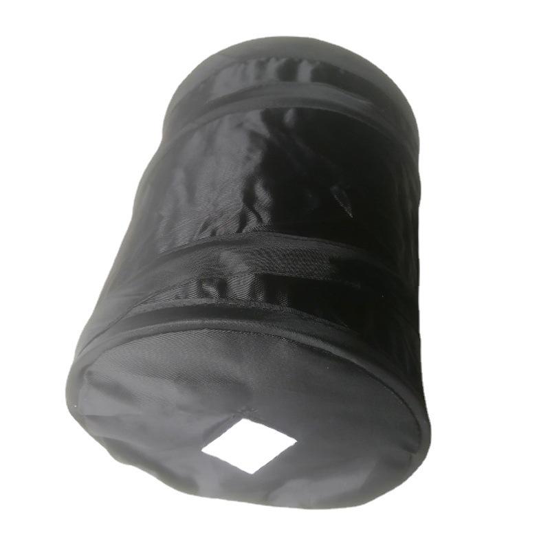 Compact Folding Car Trash Bin & Storage Bucket
