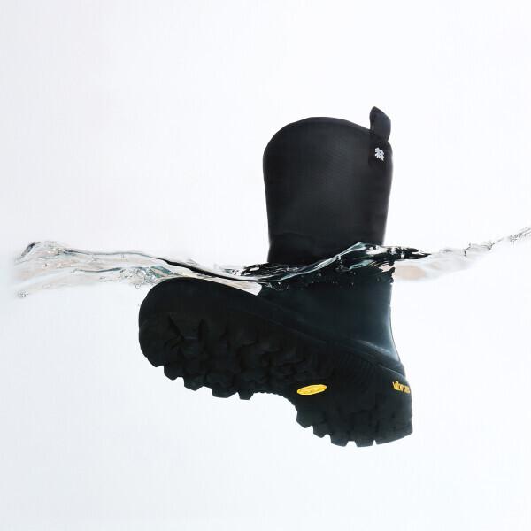 

Kolon Sports Unisex Mid Length Rain Boots Aqua Step Fe2ax25450blk blacks/230