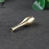Mini Metal Brass Vase Flower Arrangement Dried Flowers Aesthetic Living Room Desk Decoration Zen Incense Burner Home Decor Craft