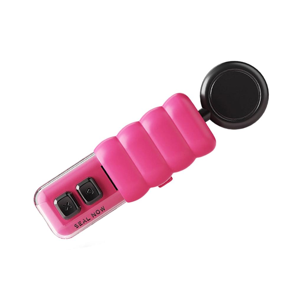 3 In 1 Mini Bag Sealer,Chip Bag Sealer Heat Seal with Bottle Opener Magnet Bag Resealer for Plastic Bags Food Storage