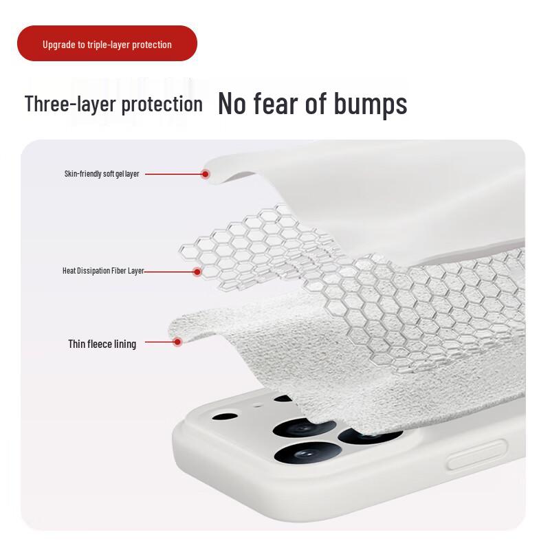 Shangsu Liquid Silicone Phone Case for iPhone 17 Series