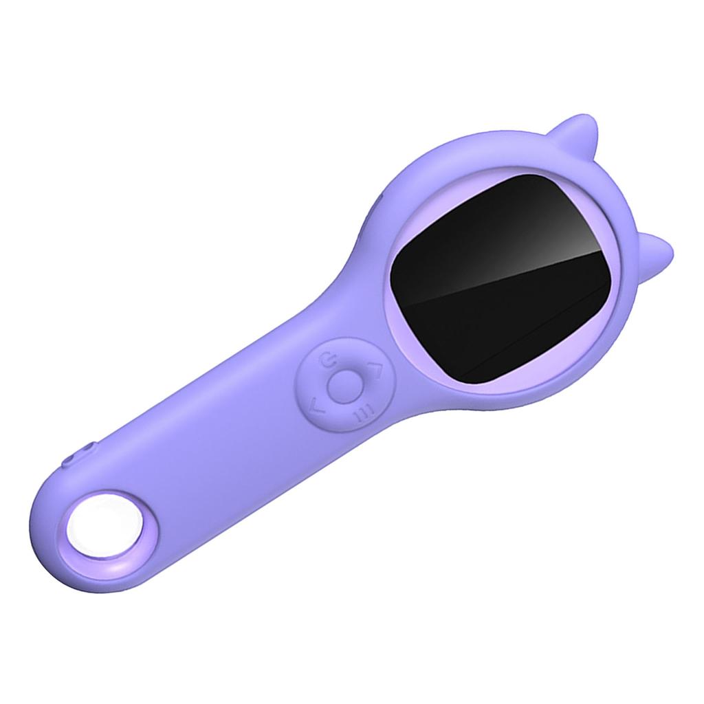 Students Handheld Microscope 2 Inch Screen 500x Portable USB Scientific Toy Microscope Purple