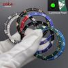 Inserație Bezel Ceas Aluminiu Plat Fashion Strălucitoare 38mm Potrivit pentru Carcase Ceas SKX007 SKX009 SRPD Piese Inel Ceas Mișcare NH35 NH36