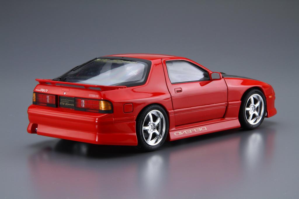 Aoshima Bunka Kyozai The Tuned Car Series Mazda BN Sports FC3S 1989 Plastic Model 1/24 No.40 RX-7