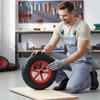14 Inch Air-Filled Wheel Wear Resistant Hand Wagon Replacement Wheel Professional Hardware Effortless Rolling Wide Surface
