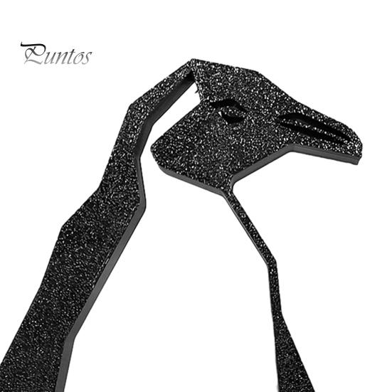 Modern Penguin Decor Geometric Figurine, Black Hollow Design Ornament, 3D Printed Home Abstract Art Statue for Office Desktop Decoration Stylish
