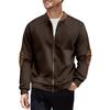Available: Men's 2025 Autumn/Winter Casual Color Block Zipper Cardigan Sweatshirt, European American Style Workwear.