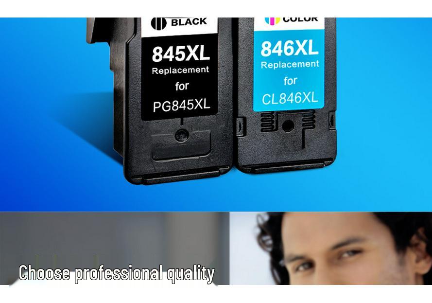 Compatible with Canon PG-845 CL-846 Color Ink Cartridges for MG2580, MG2980, IP2880, MG2400.