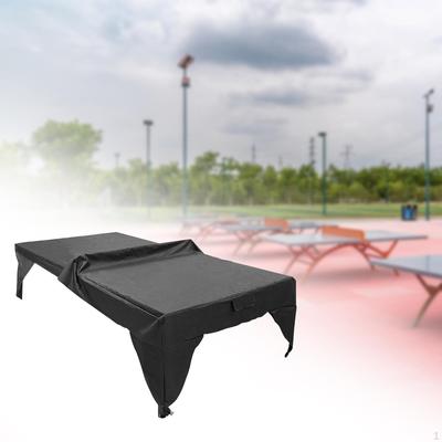 Capa de mesa de pingue-pongue para armazenamento no pátio de tênis ao ar livre Premium à prova de sol interno