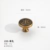 Antique Bronze Kitchen Cabinet Pull Wardrobe Door Handles French Vintage Single-Hole Drawer and Shoe-Rack Knobs Furniture Handle