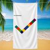 Band Pet Shop Boys Towel Beach Towel Quick Dry Sand Free Bath Towel for Summer Pool Travel Vacation