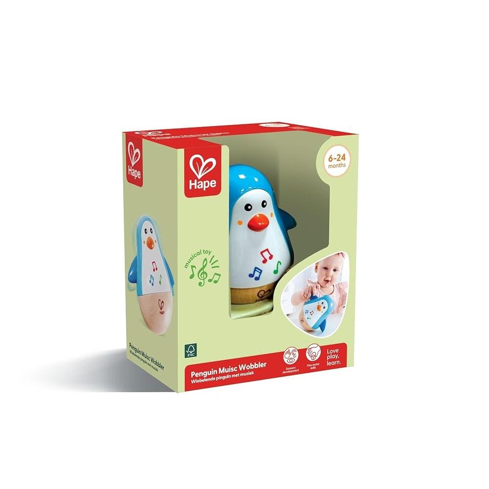 Hape Wobbling Penguin Toy E0331A