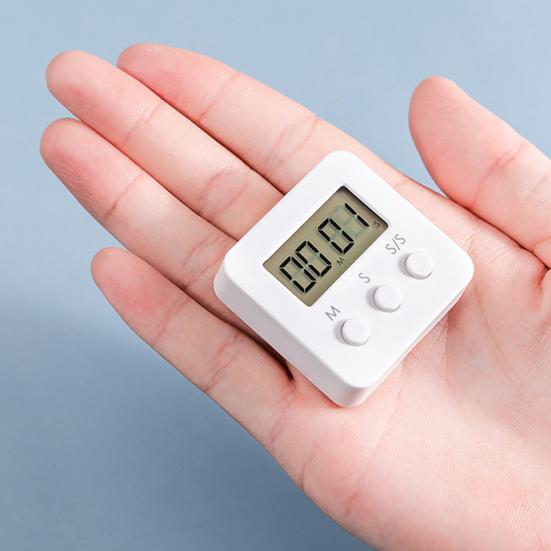 Timer Loud Sound Magnetic Back ABS Resin Nordic Style Digits Alarm