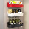 Space Saving Magnetic Spice Rack Wall Mounted Kitchen Storage Shelves  for Washing Machine