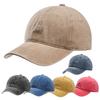 New Baseball Cap Fashionable Washed All Cotton Duck Tongue Sun Hat Men's and Women's Simple Light Plate Baseball Cap