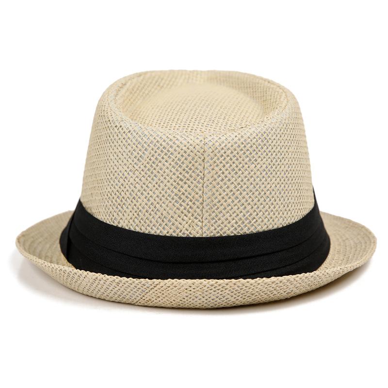 Sun Visor Summer Out Travel Men Straw Hat In The Elderly Top Hat Jazz Beach Dad Hat
