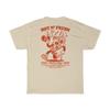 Back Print Harajuku Streetwear Graphic Tees Women 90s Retro Funny Pizza TShirts Cute Food Shirt Unisex Cotton Fashion Clothes
