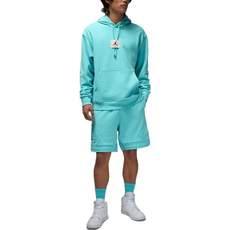 Air Jordan Essentials Statement Fleece Shorts 'Bleached Aqua' Men's DQ7473-464