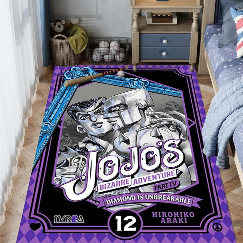 JoJos bizarres Abenteuer: Diamant Unzerbrechliche Teppichbodenmatten Heimdeko Weihnachtsgeschenke Badezimmerteppich Mode