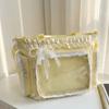 Bowknot Lolita Transparent Crossbody Bag Large Capacity Tote Bag Cute Anime Shoulder Bag  Outdoor
