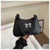 2024 New Style Women's Handbag Street Fashion Chain Crossbody Bag With Butterfly Knot Unique Personality Shoulder Bag