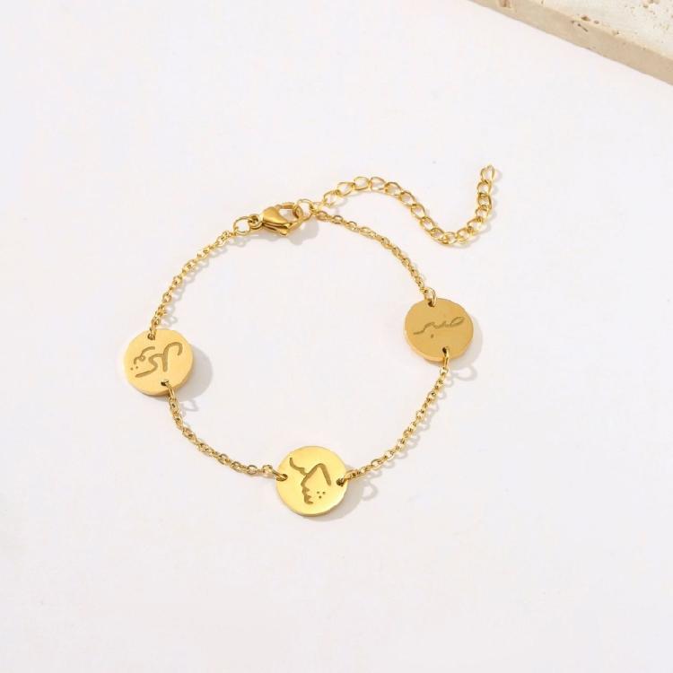 Anhänger Armband Arabische Münze Armband Edelstahl Material Handgelenkschmuck