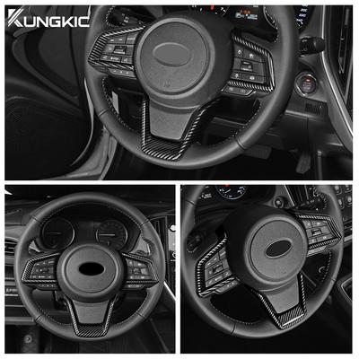 ABS Carbon Style For Subaru Crosstrek Impreza 2018 2019 2020 2025 2025 2025 2025 Car Steering Wheel Sticker Interior Accessories