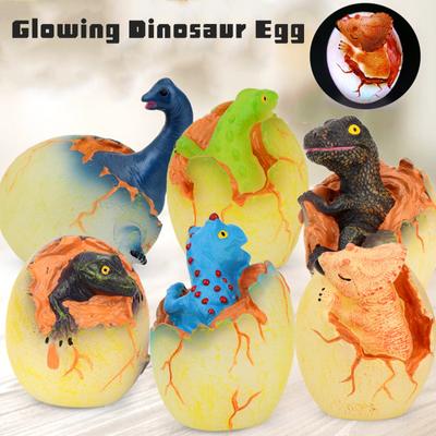 [SV] Novelty Simulation Luminous Dinosaur Eggs Lamp Model Children's Toy Decoration