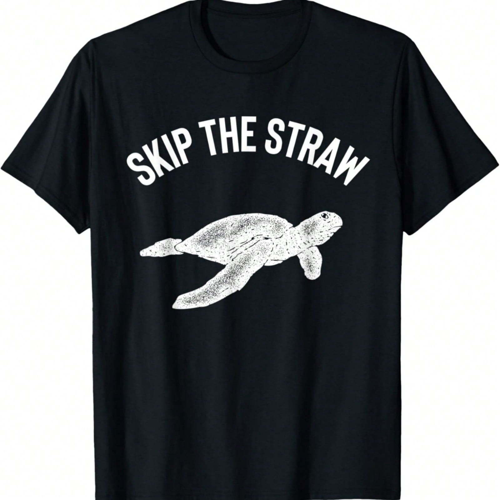 Skip Straw Shirt Environt Ocean Protect Turtle No Plastic T-Shirt S разноцветный