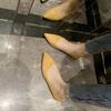 Women's Shoes Spring and Autumn New Style Pointed Shallow Mouth Flat Shoes Versatile Soft Sole Flat Shoes