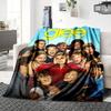 Couverture Glee Cast Poses Couverture Douce Jetée Pour Maison Chambre à Coucher Lit Canapé Voyage Bureau Couverture de Noël Unie