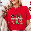 Dachshund Christmas TShirt Dog Christmas Print TShirts Short Sleeve Women Dachshund Lover Fashion Casual Shirts Tops Clothes