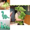 Jurassic Dinosaur Park Plush Toy Green Stegosaurus Triangular Dragon Tyrannosaurus Rex Cartoon Stuffed Animal