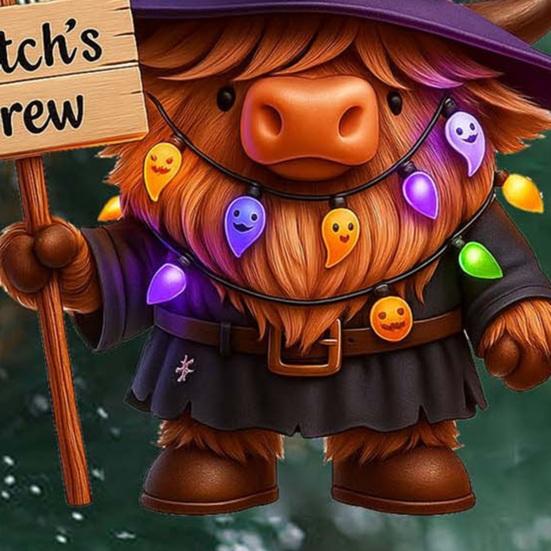 Advent Calendar 2025 Advent Calendar with 24 Acrylic Charms Pumpkin