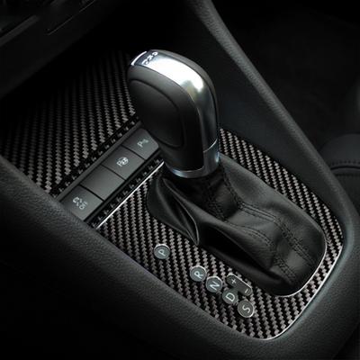 Vnútorná upravená karbonová prevodovka Ozdobná nálepka na panel prevodovky Príslušenstvo Vhodné pre Volkswagen Golf 6 Scirocco