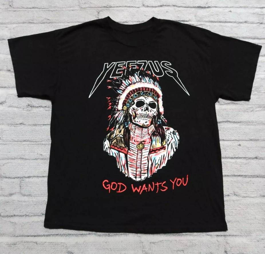 Vintage 2013 Yeezus Kanye West Tour 2013 T-shirt size S-5XL XL