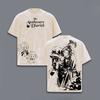 Harajuku Anime The Apothecary Diaries T-shirt For Men Clothing Vintage Washed T Shirt Summer Casual Short Sleeve Cotton Tee Tops