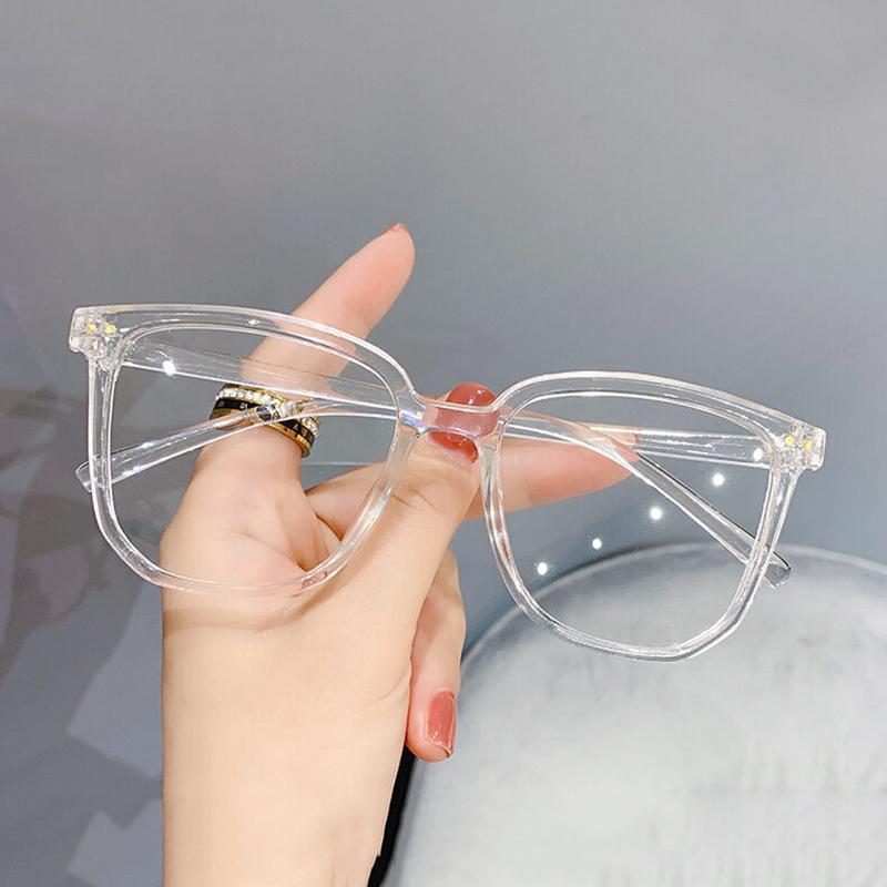 

Круглые очки Spek Spec с защитой от синего света, прозрачная оправа для очков, пластиковая оправа для компьютерных игровых очков, cermin mat прозрачный