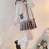 Sweet Bow Knitted Cardigans Y2k Aesthetic All Match Contrast Color Coats Fashion Single Breasted Women Kawaii JK Sweaters Jumper